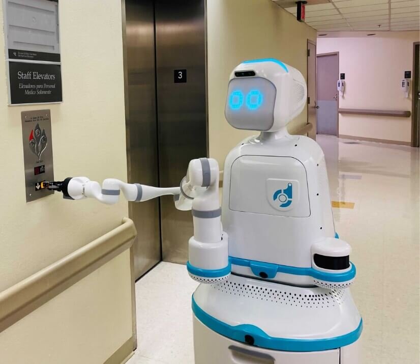 Diligent Robotics Moxi 病院内での搬送